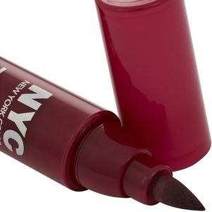 NYC SMOOCH PROOF NEW YORK COLOR Berry Long Time Red Lip Stain 498 N.Y.C. Sealed
